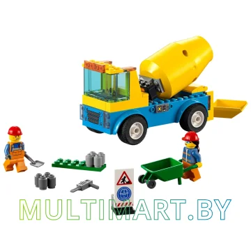 Конструктор LEGO City 60325 Бетономешалка картинка 3